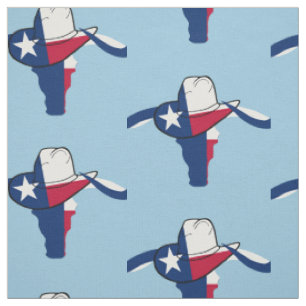 Tissu Texas Drapeau Tête De Tête Avec Casquette Cowboy