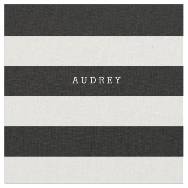 Tissu Texte et rayures faits sur commande (Fermer)