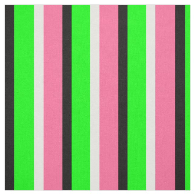 Tissu Textile Grille Rose Vert (Échantillon)