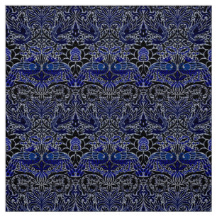 Tissu Textiles de paon et de dragon