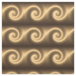 Tissu texture abstraite en spirale dorée