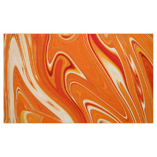 Tissu Texture marbrée orange numérique1 Fabric