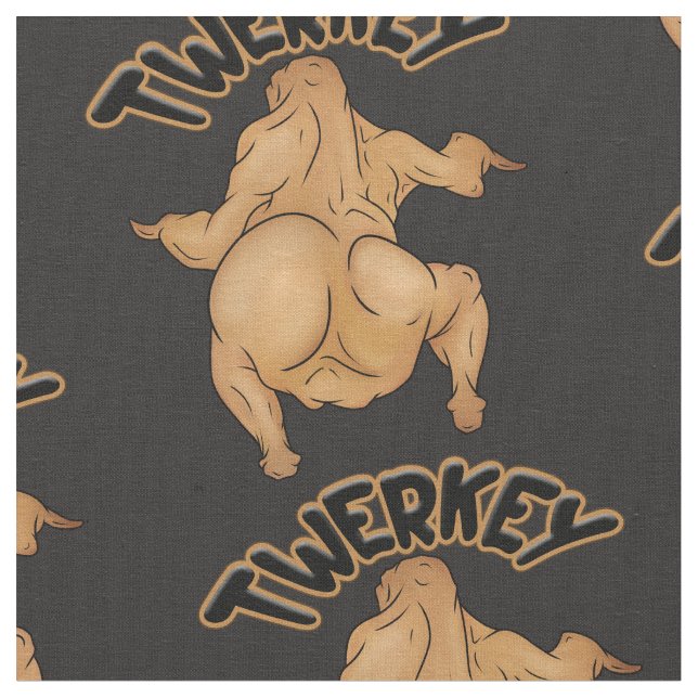 Tissu Thanksgiving Twerkey Fabric (Fermer)
