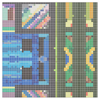 Tissu The Acrylic Geometric Corner