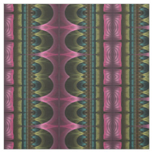 Tissu Théâtre d'Imaginaire, Art Fractal Abstrait coloré