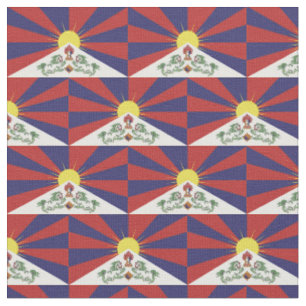 Tissu Tibet & Tibetan Flag Tissus / Himalaya