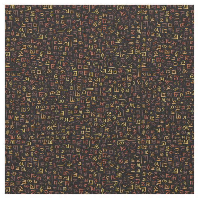 Tissu Tibétain (Fermer)