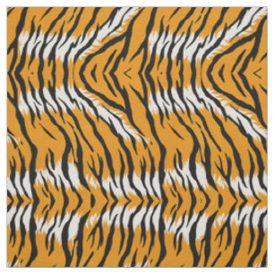 Tissu Tiger Skin Poster de animal Design Motif
