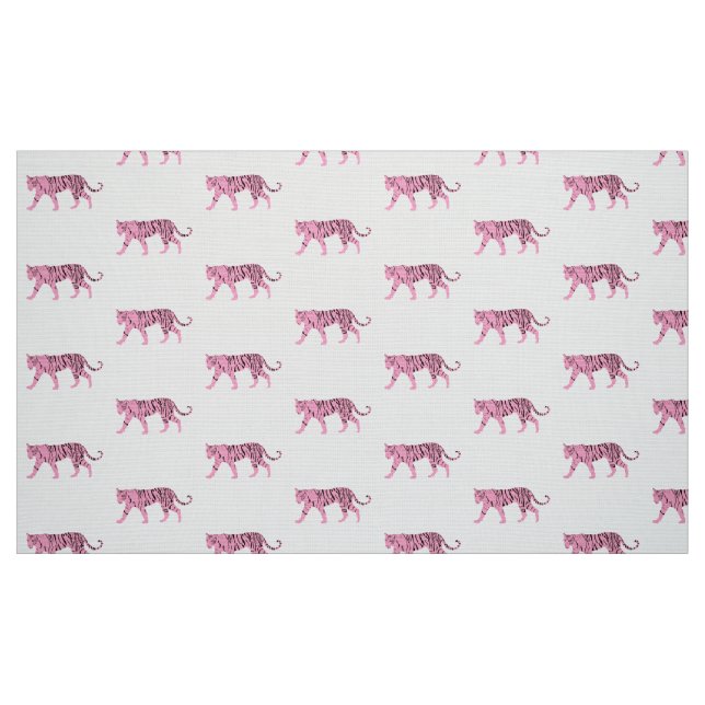 Tissu Tigres roses (Fat Quarter)