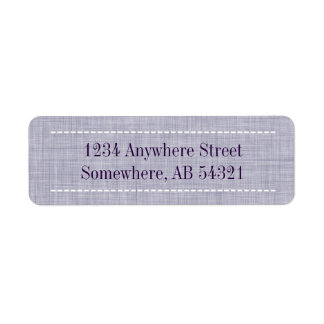 Tissu tissé en tissu en Indigo violet