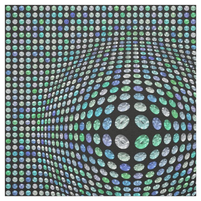 Tissu Tissus 3D Abstraits 9B (Échantillon)
