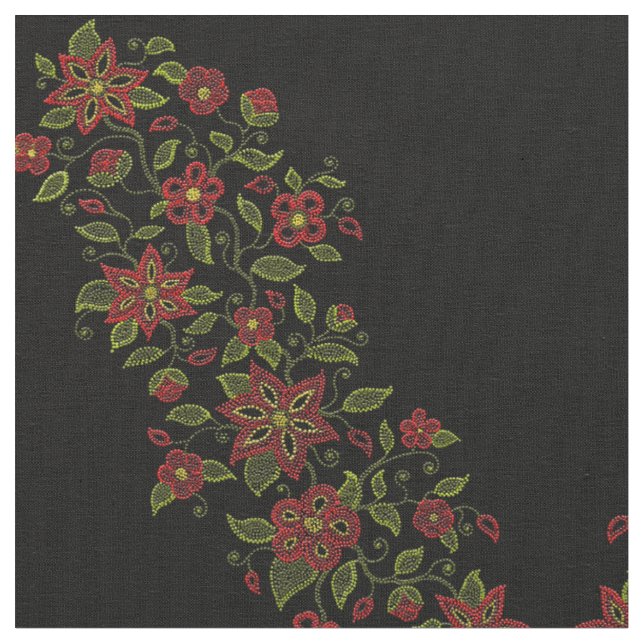 Tissu Tissus d'art métis Artisanat autochtone Tissus (Fermer)