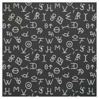 Tissu Tissus Marques De Bétail Noir Et Blanc