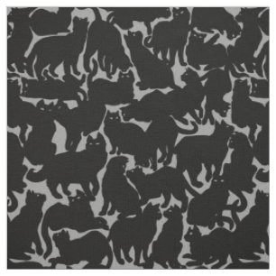 Tissu Tissus Motif Artistique Chat Amateur de Chats en T