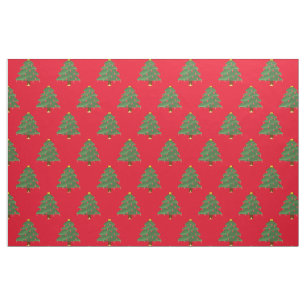 Tissu Tonnerre d'arbre de Noël