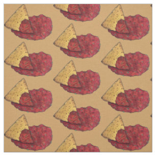 Tissu Tortilla Chips et tomate Salsa Snack Aliments Foin