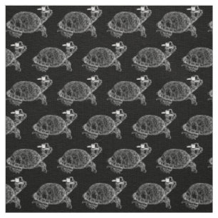 Tissu Tortue cherokee dans le casquette
