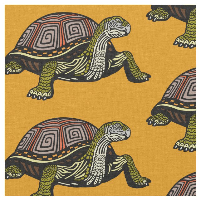 Tissu Tortue géante (Fermer)