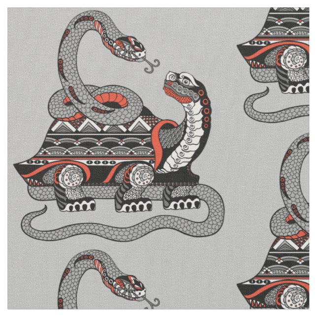 Tissu Tortue serrée (Fermer)