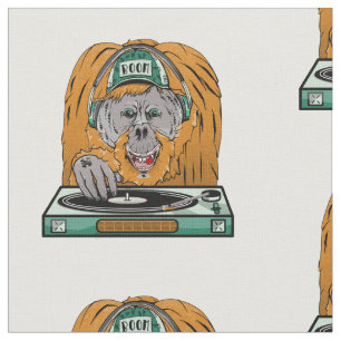Tissu Tourne-disque d'Orangoutan