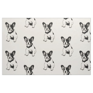 Tissu Tout graphique fait sur commande de chiot de