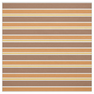 Tissu Traces du milieu du siècle rétro multicolores