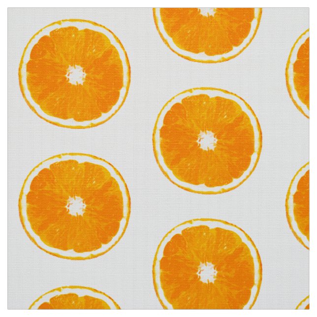 Tissu Tranches oranges d'art de bruit - arrière - plan (Échantillon)
