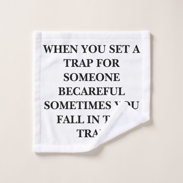 Tissu TRAP (Gant de toilette)