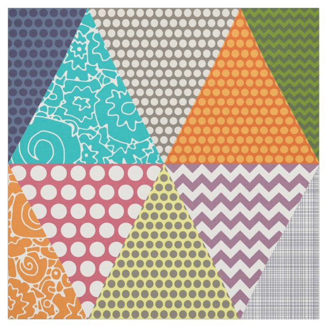 Tissu Triangles Beaview (Échantillon)