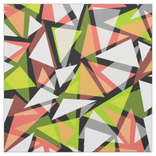 Tissu Triangles géométriques sans couture forme mosaïque