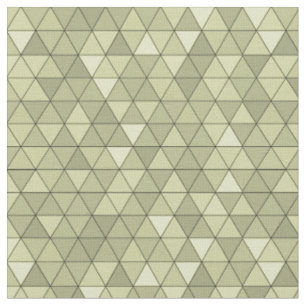 Tissu Triangles jaunes pâles
