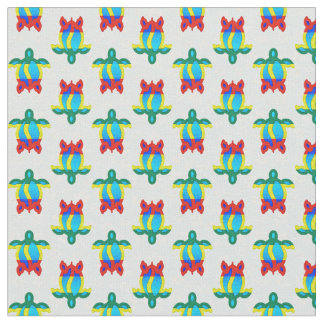 Tissu Tribal Turtle Floral