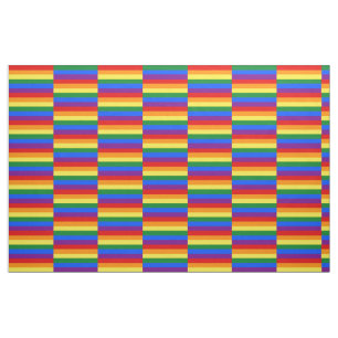 Tissu Trippy Rainbow Pride