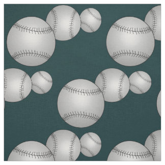 Tissu Trois Baseballs