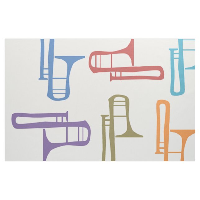 Tissu Trombones (Fat Quarter)