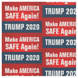 Tissu Trump 2020 rend l'Amérique à nouveau en sécurit