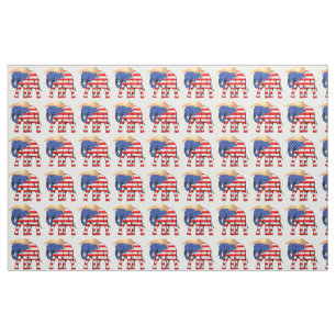 Tissu Trump - Eléphant de mauvaise cheveux ZSSG