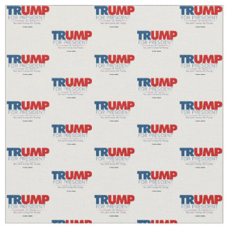 Tissu Trump pour les élections présidentielles de 2020