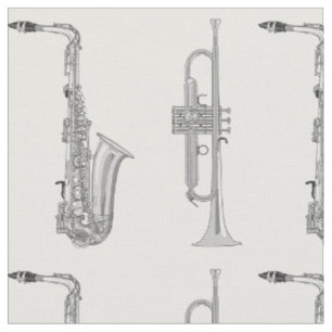Tissu Trumpet musicien saxophone Musique de jazz