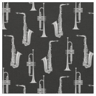 Tissu Trumpet musicien saxophone Musique de jazz