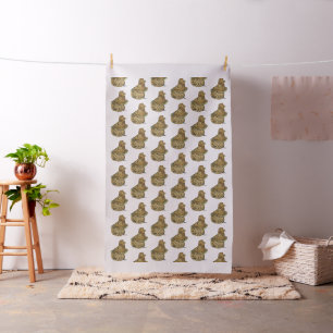 Tissu Trumpeter Almond