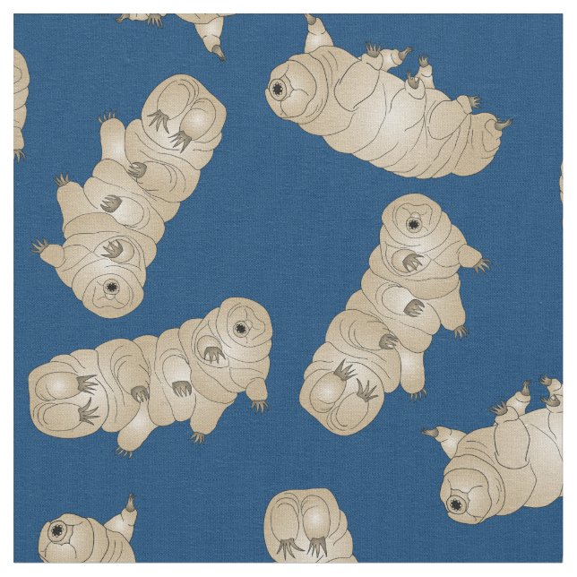 Tissu Tuyaux de la mousse d'ours d'eau Tardigrade (Fermer)