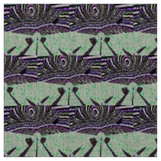 Tissu Un cadeau moderne, en mosaïque, dans la couleur ve
