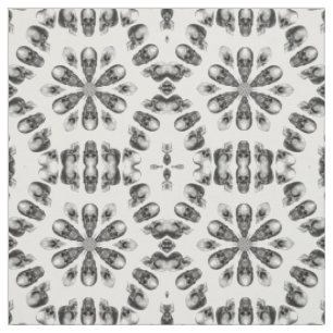 Tissu Un Hexagone de la Mort