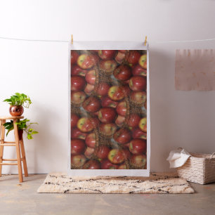 Tissu Une pomme par jour...