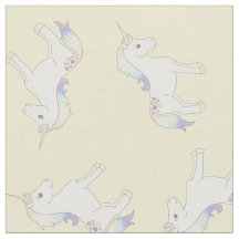Unicorn Pastel Arc-en-ciel jaune
