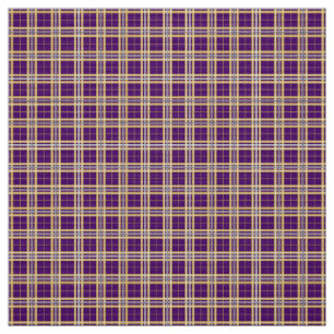 Tissu Université Western Illinois Tartan