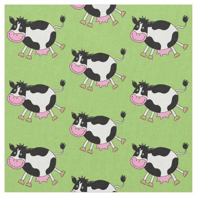 Tissu vache à danse d'asile de fous (Fermer)