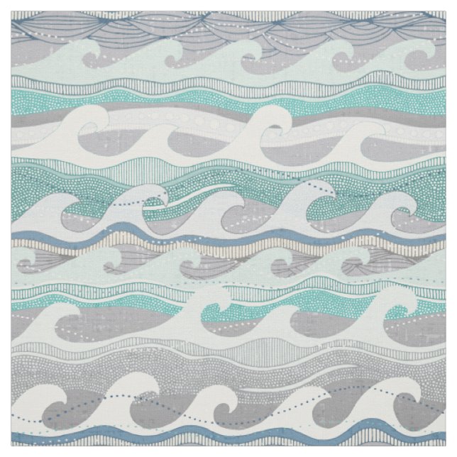 Tissu vagues (Échantillon)