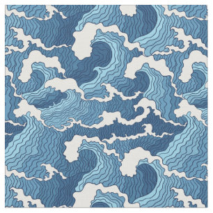 Tissu Vagues de résumé